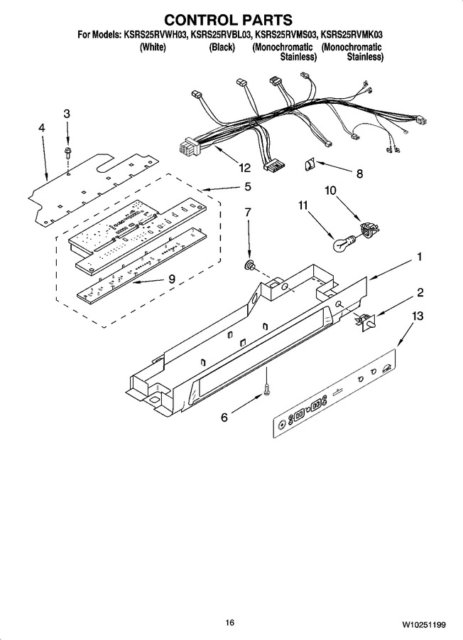 Diagram for KSRS25RVBL03