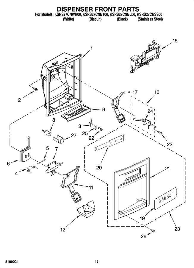 Diagram for KSRS27CNBT00