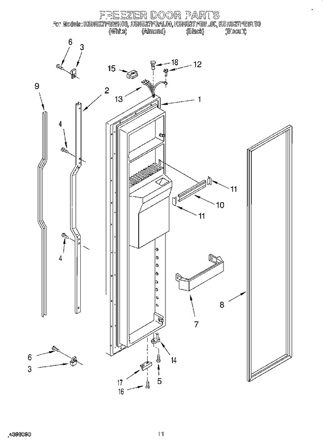 Diagram for KSRS27FGBL00