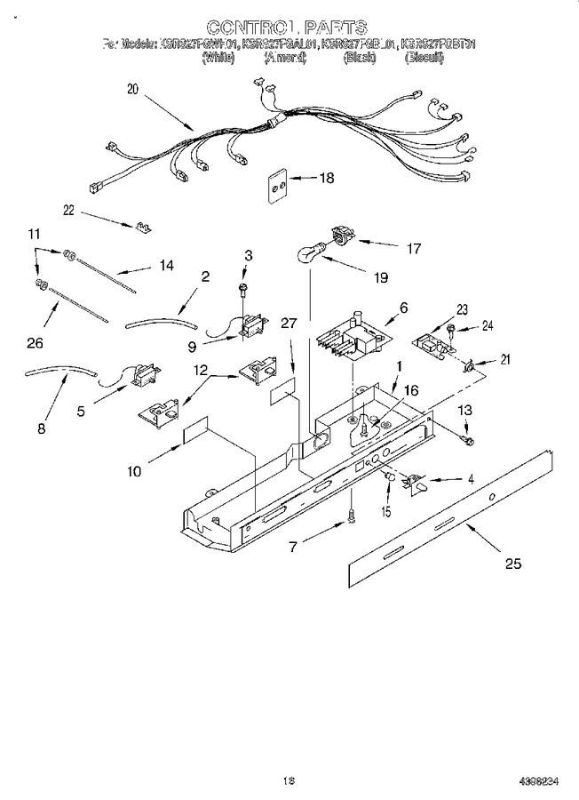 Diagram for KSRS27FGBL01