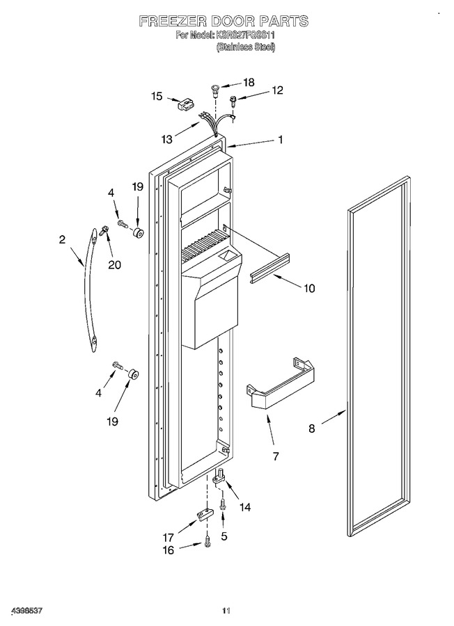 Diagram for KSRS27FGSS11