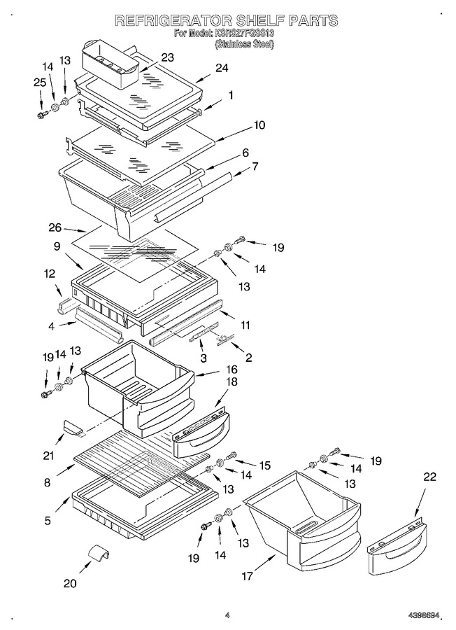 Diagram for KSRS27FGSS13