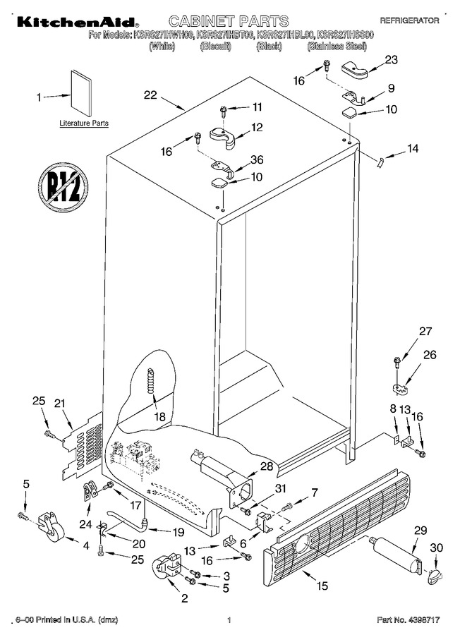 Diagram for KSRS27IHSS00