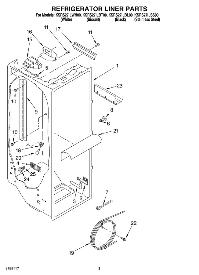 Diagram for KSRS27ILWH00