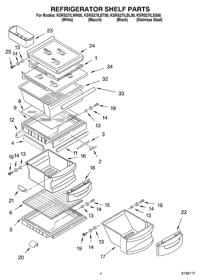Diagram for KSRS27ILBL00