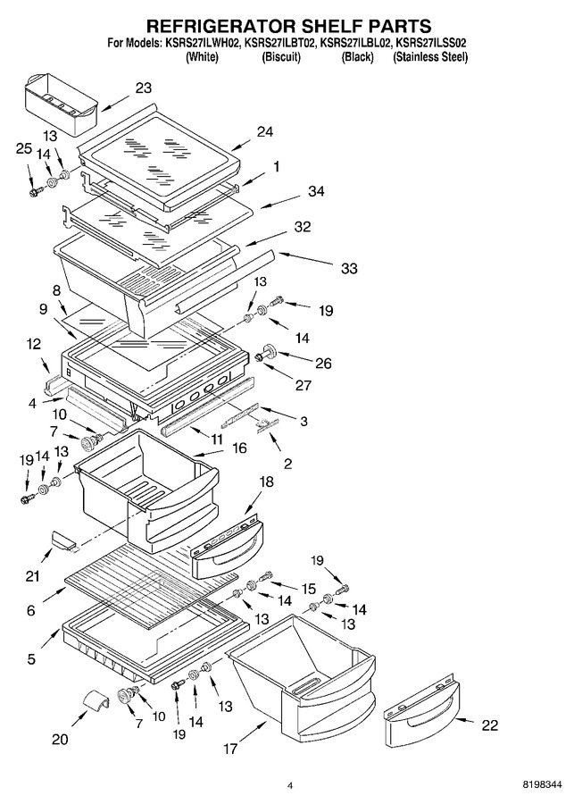 Diagram for KSRS27ILBL02