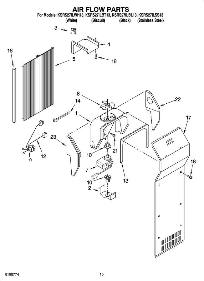 Diagram for KSRS27ILWH13