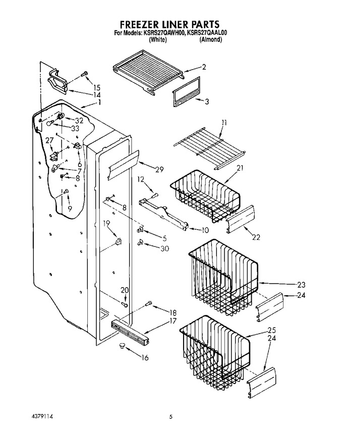 Diagram for KSRS27QAAL00