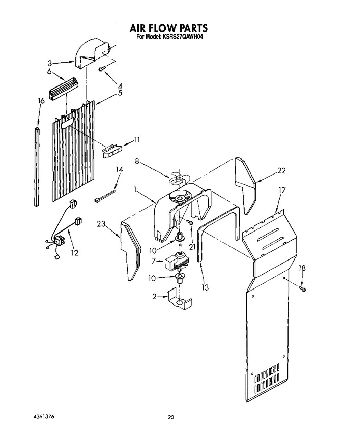 Diagram for KSRS27QAWH04