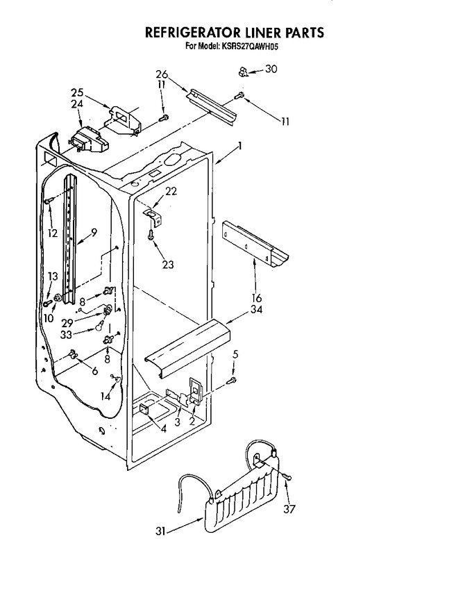 Diagram for KSRS27QAAL05