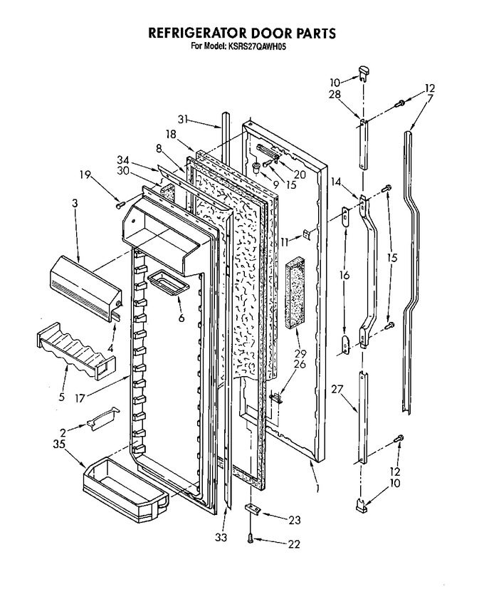Diagram for KSRS27QAAL05