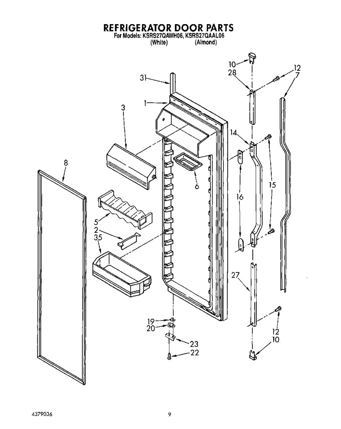 Diagram for KSRS27QAWH06