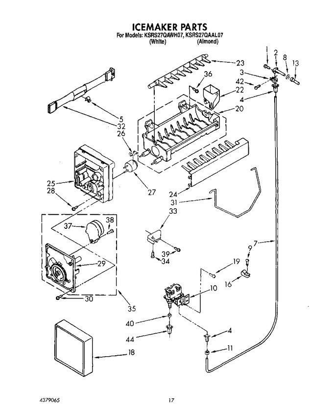 Diagram for KSRS27QAWH07