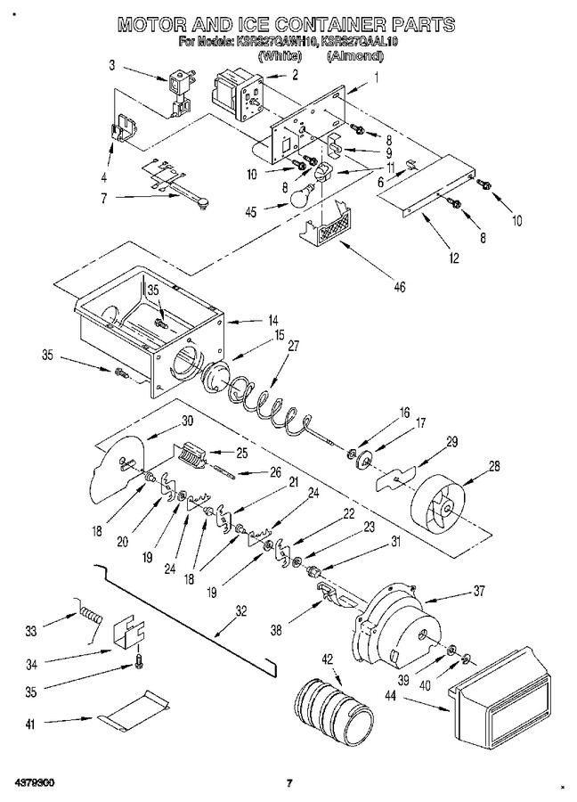 Diagram for KSRS27QAWH10
