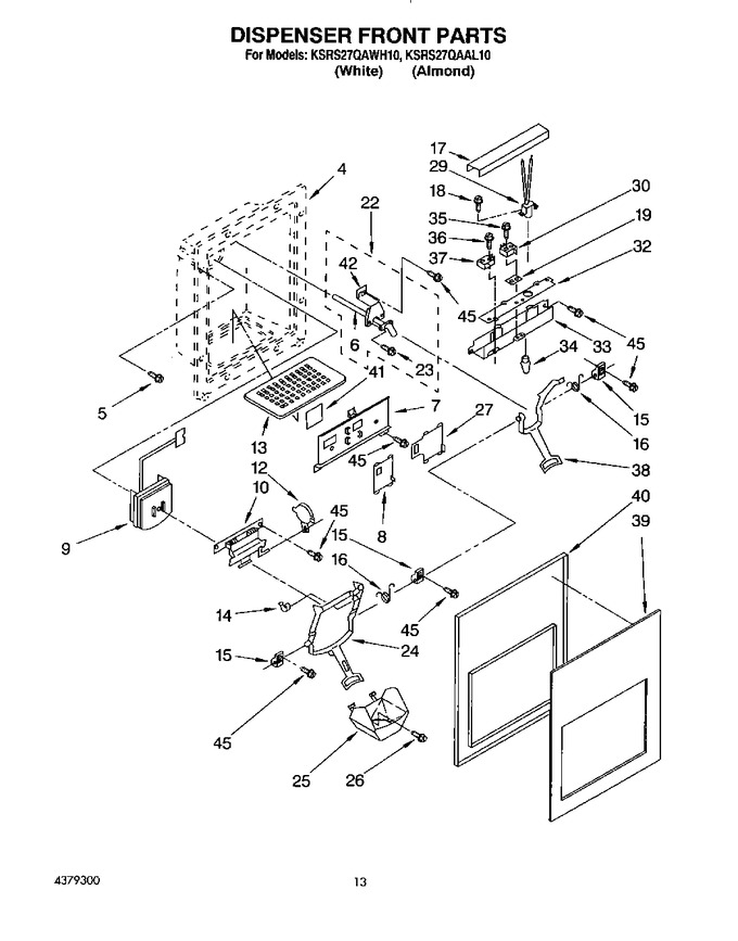 Diagram for KSRS27QAWH10
