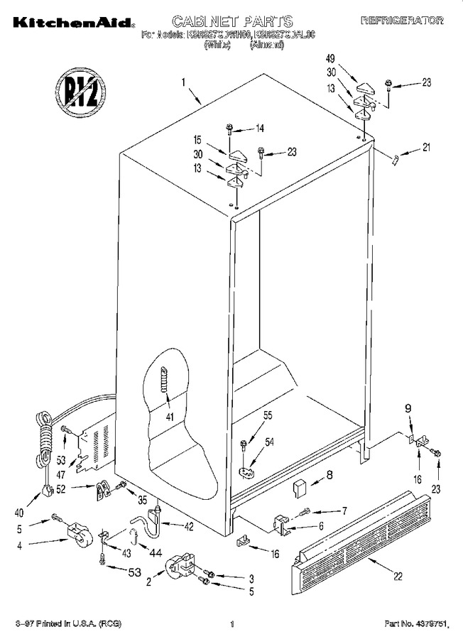 Diagram for KSRS27QDWH00
