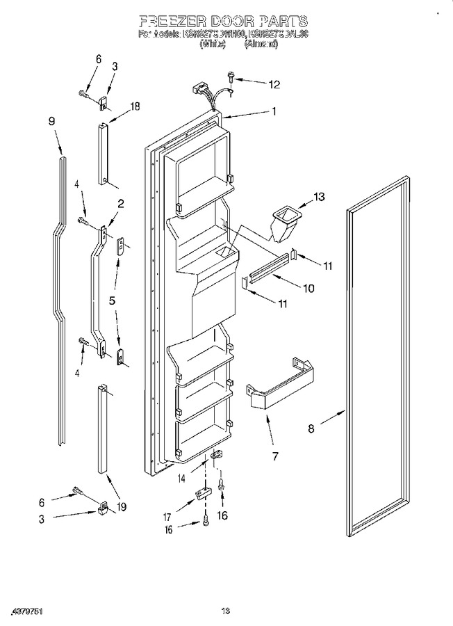 Diagram for KSRS27QDWH00
