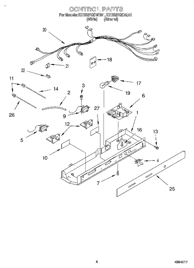 Diagram for KSRS27QDWH01