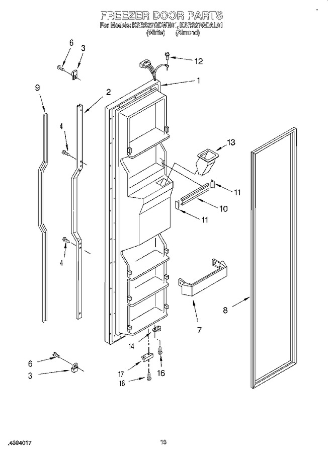 Diagram for KSRS27QDAL01