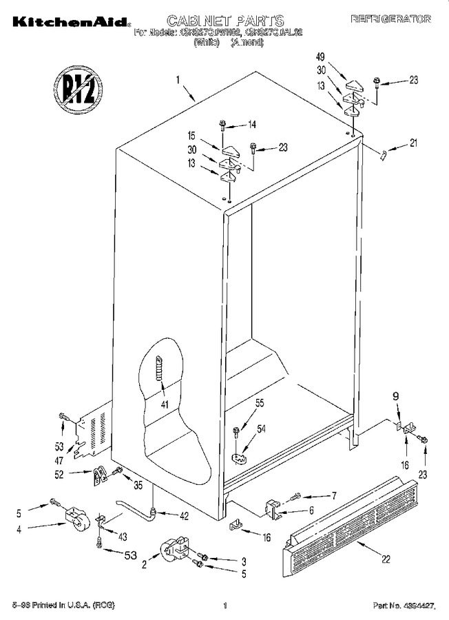 Diagram for KSRS27QDWH02