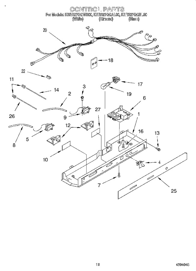 Diagram for KSRS27QGBL00