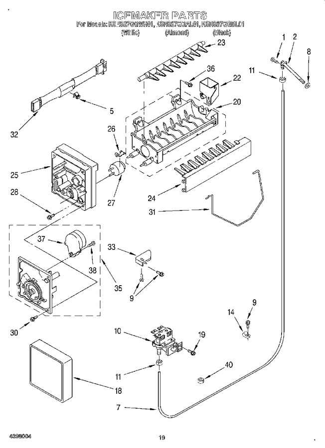 Diagram for KSRS27QGWH01