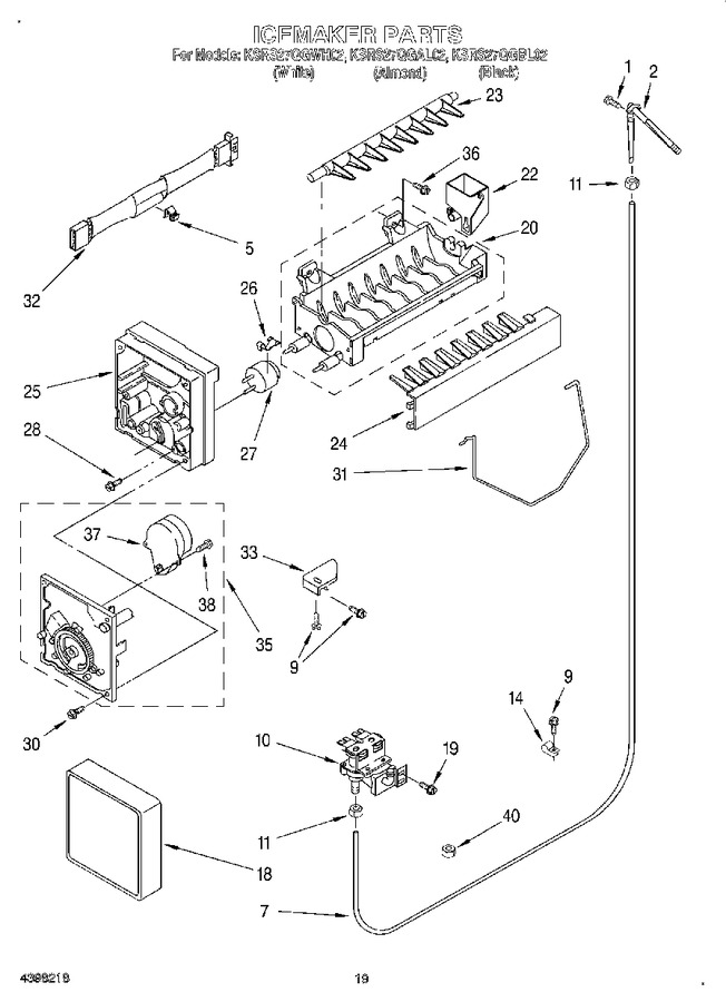Diagram for KSRS27QGBL02
