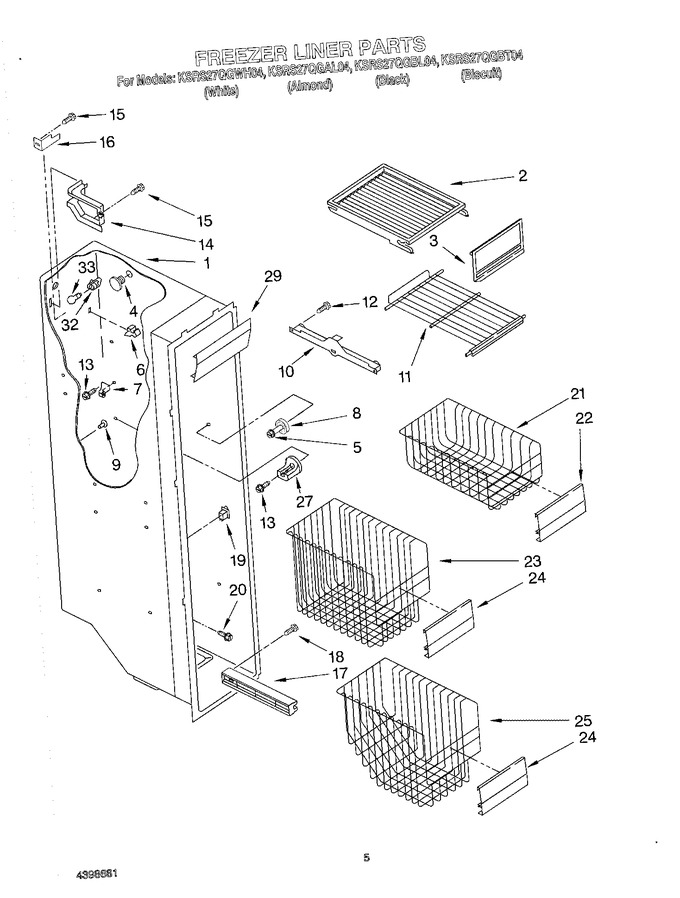 Diagram for KSRS27QGWH04