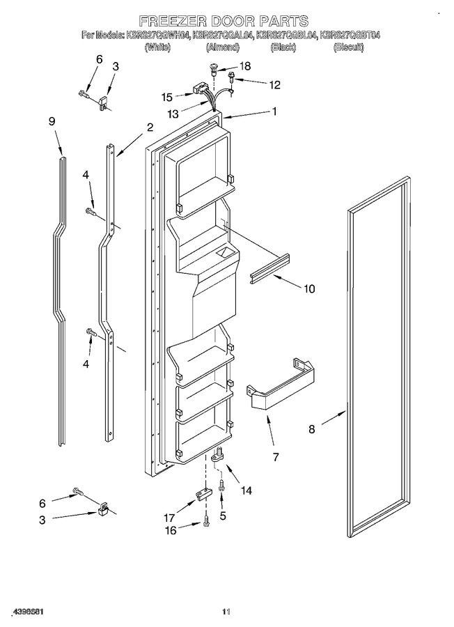 Diagram for KSRS27QGWH04