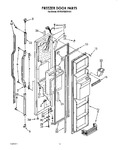 Diagram for 08 - Freezer Door