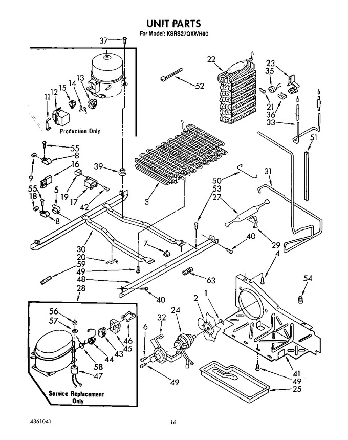 Diagram for KSRS27QXWH00