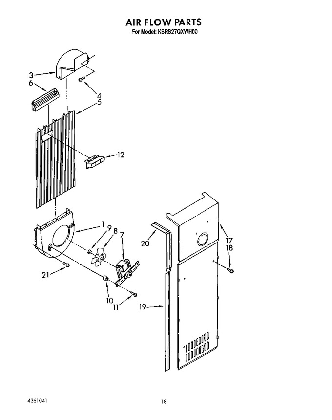 Diagram for KSRS27QXWH00