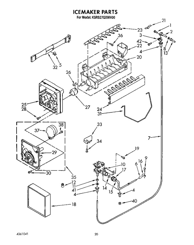 Diagram for KSRS27QXWH00