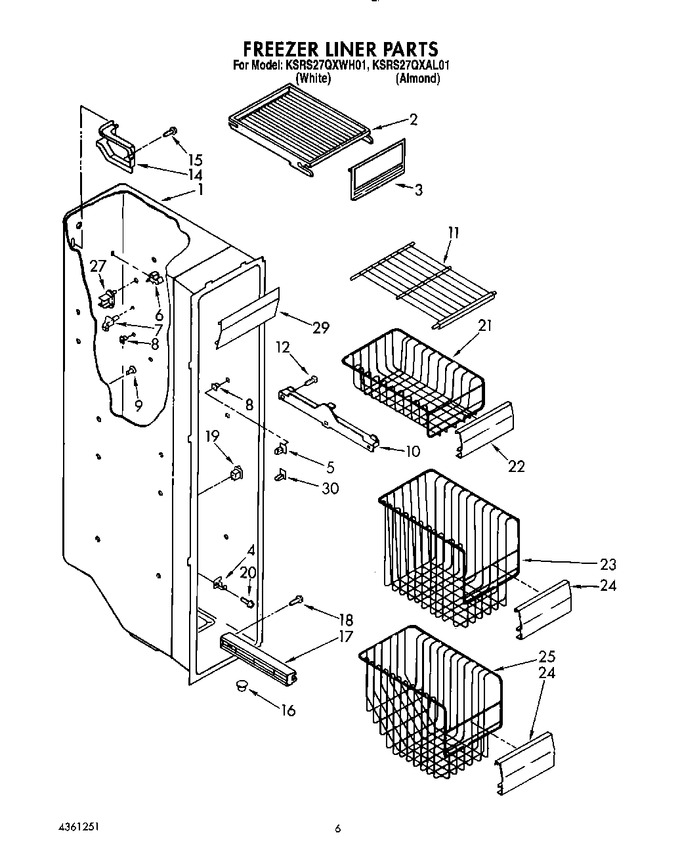 Diagram for KSRS27QXAL01