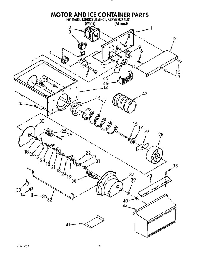 Diagram for KSRS27QXAL01