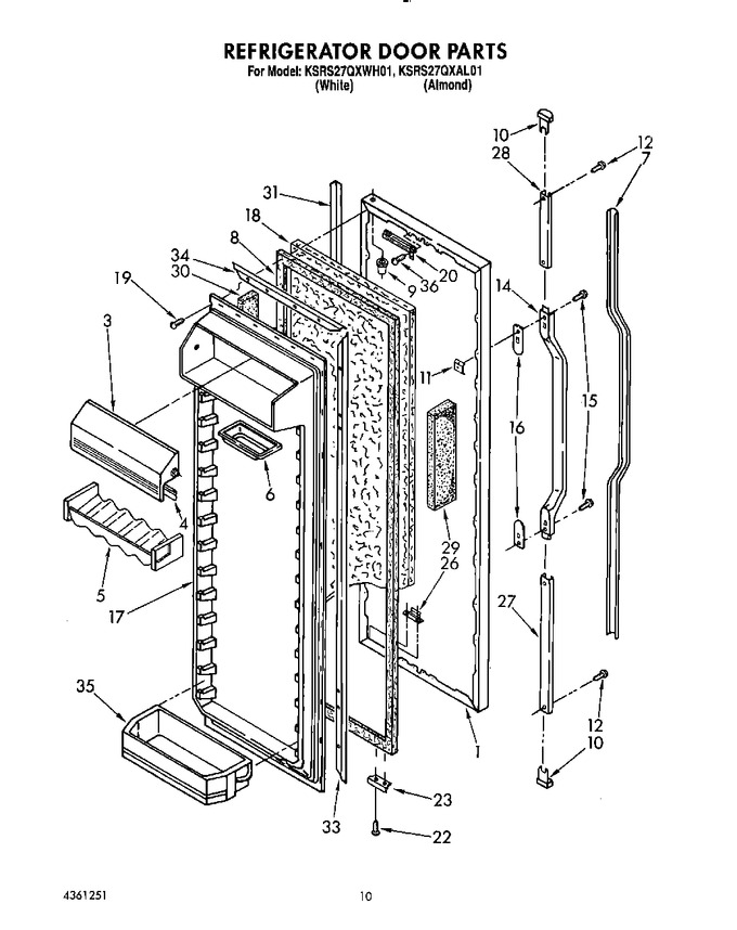 Diagram for KSRS27QXAL01