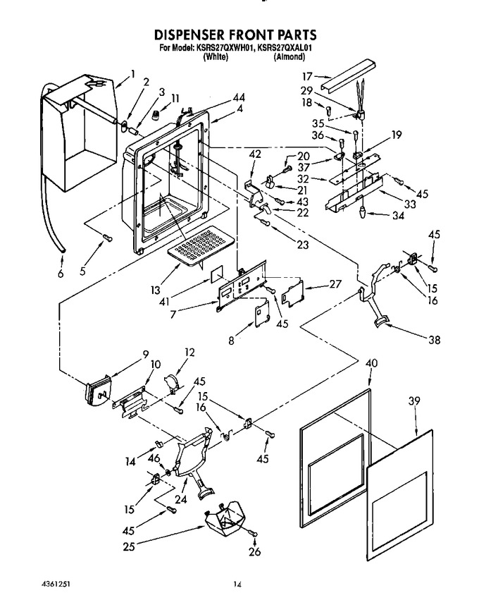 Diagram for KSRS27QXAL01