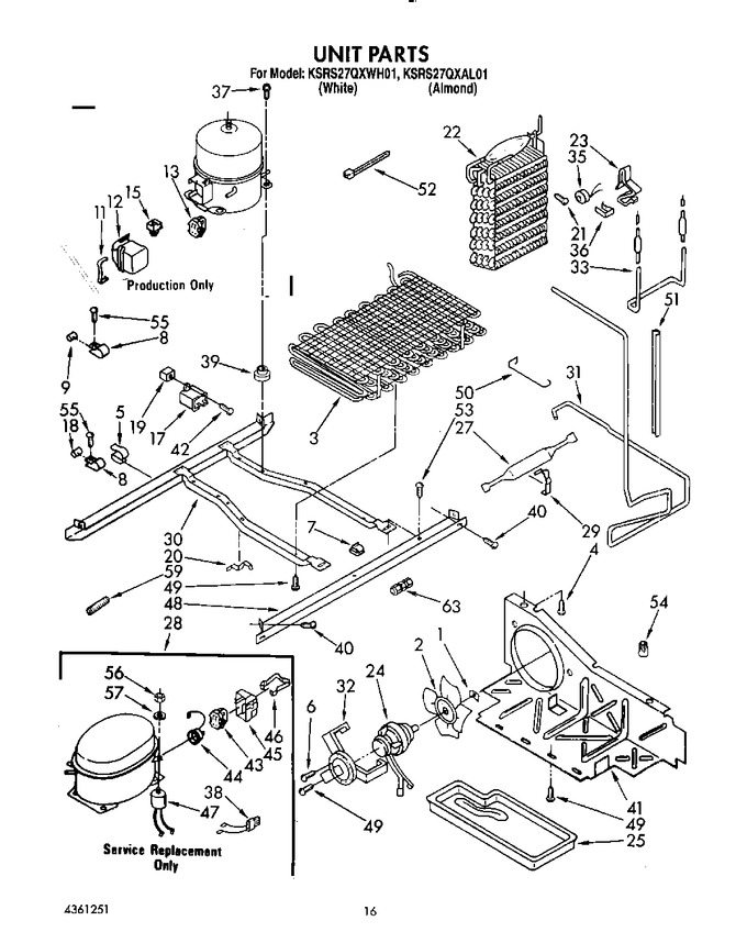 Diagram for KSRS27QXWH01