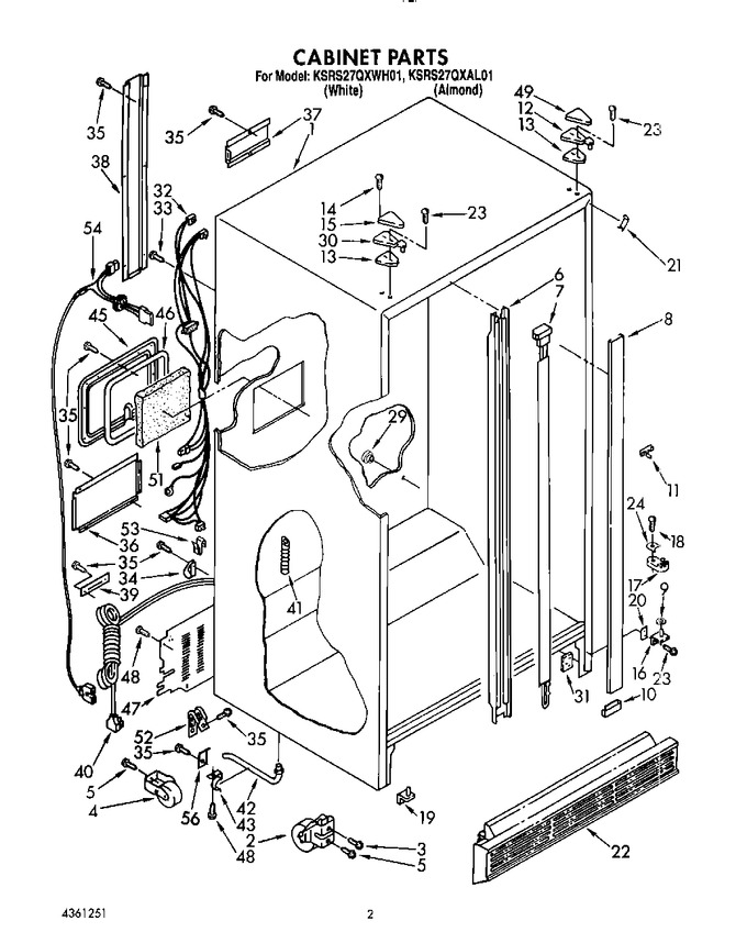 Diagram for KSRS27QXWH01