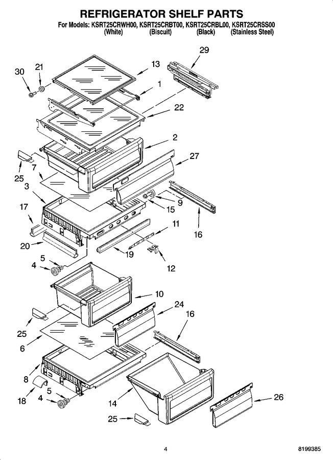 Diagram for KSRT25CRWH00