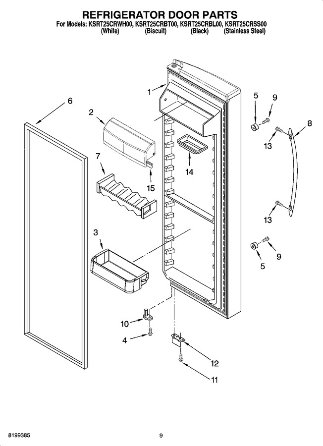 Diagram for KSRT25CRWH00