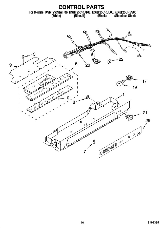Diagram for KSRT25CRWH00