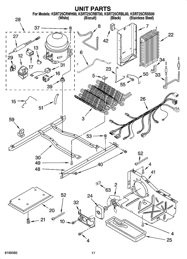 Diagram for KSRT25CRWH00