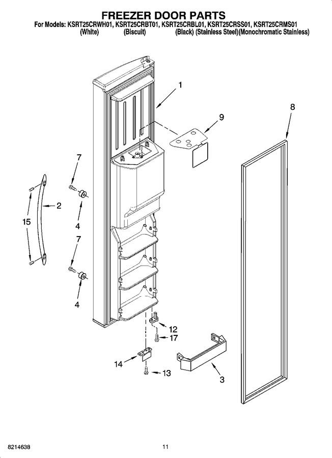 Diagram for KSRT25CRBL01