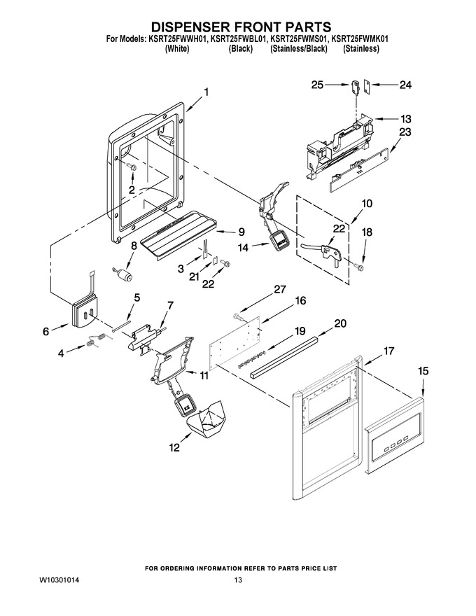 Diagram for KSRT25FWMS01
