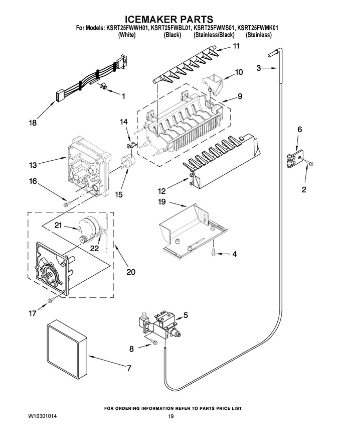 Diagram for KSRT25FWWH01