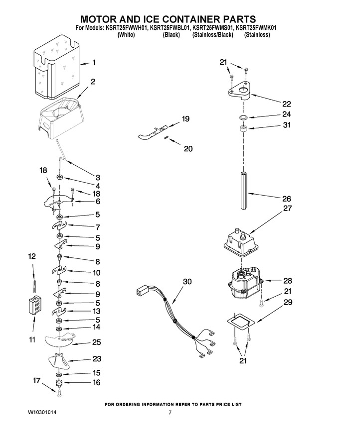 Diagram for KSRT25FWWH01