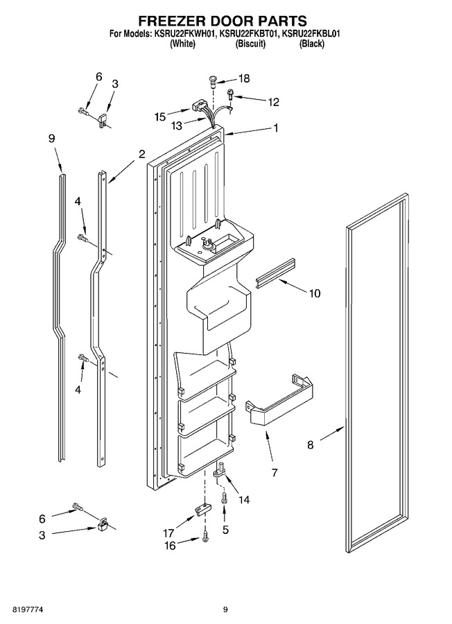 Diagram for KSRU22FKWH01