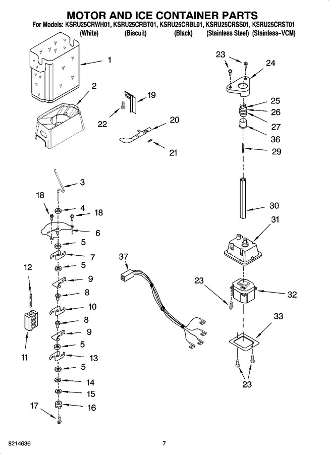 Diagram for KSRU25CRBT01