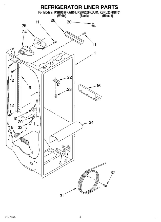 Diagram for KSRU25FKBL01